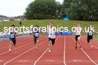 Senior mens 100 metres, 2022 Northern Senior and Under-20 Champs., Wavertree Athletics Centre, Liverpool. Photo: David T. Hewitson/Sports for All Pics